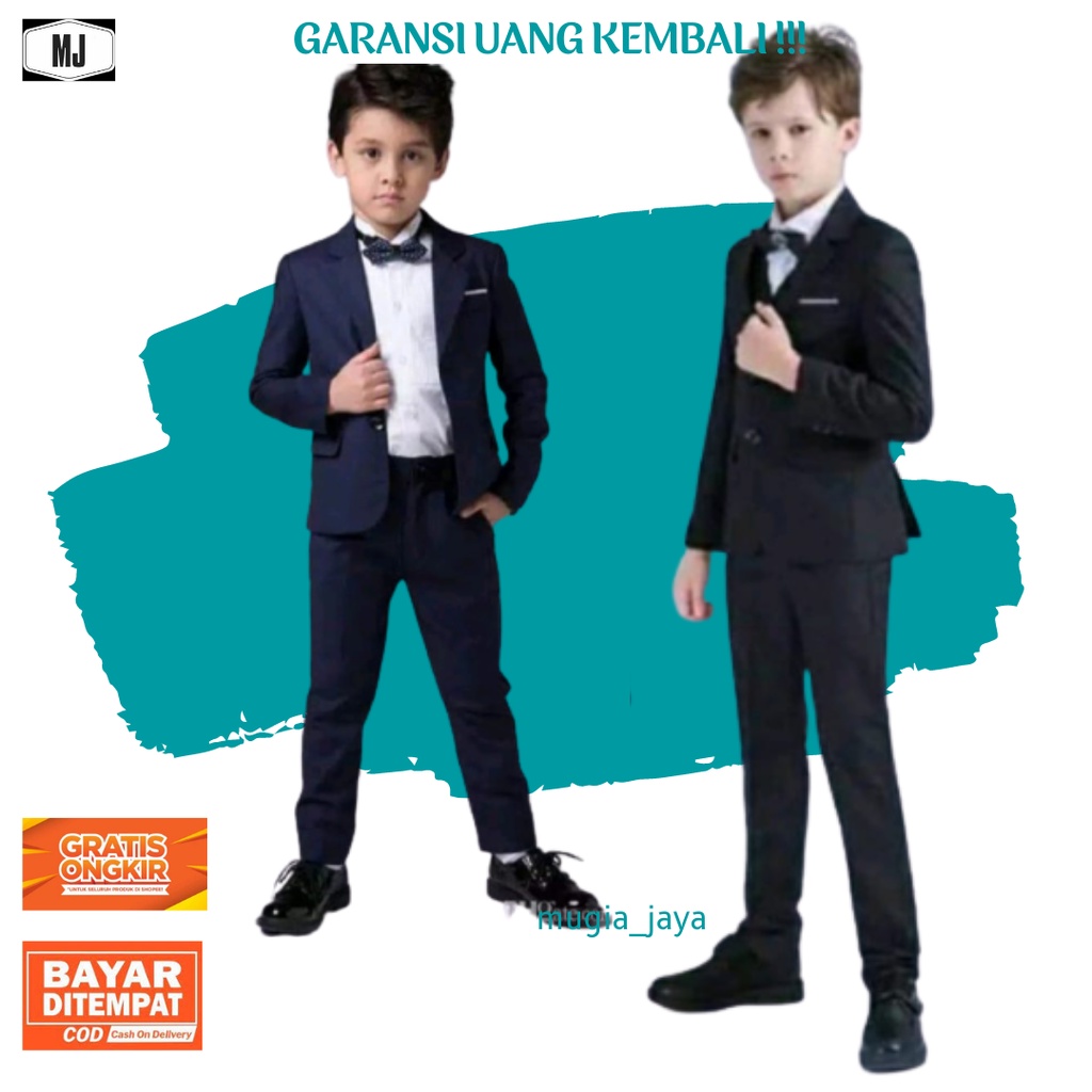 setelan jas anak laki-laki setelan blazer anak laki-laki