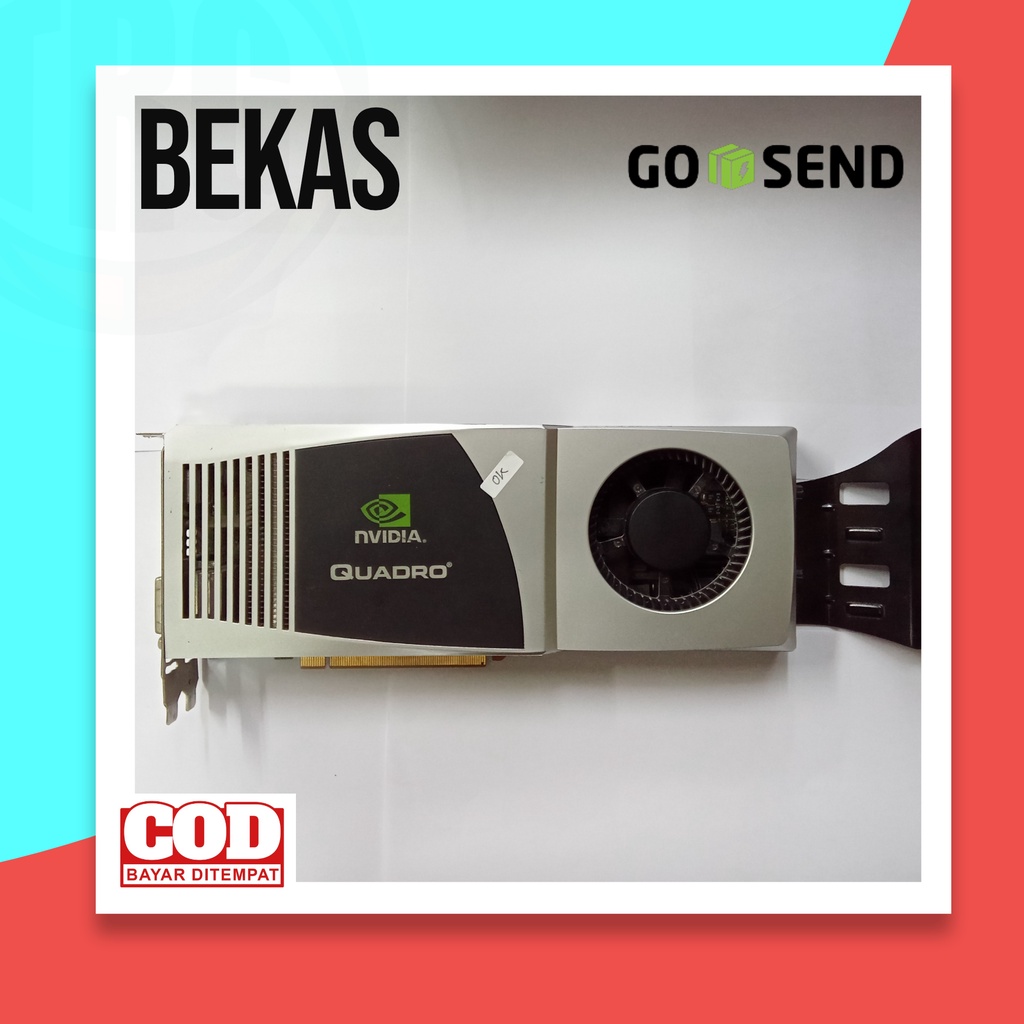 VGA Nvidia Quadro FX 5800 Vram 4GB GDDR3 385Bit, Second