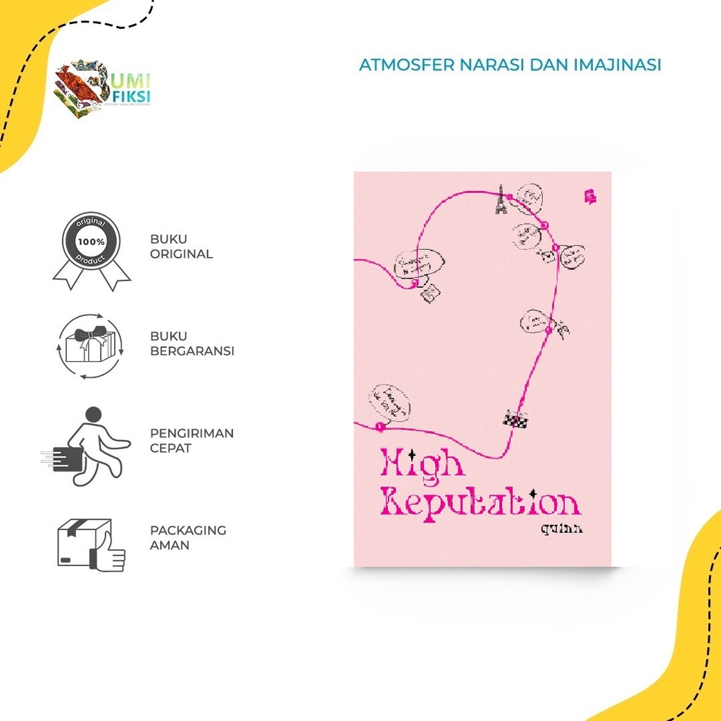 NOVEL - HIGH REPUTATION - QUINN - Bukune - Bumifiksi