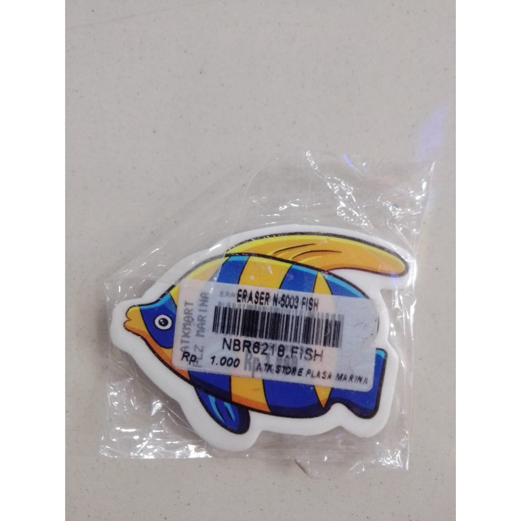 

Eraser penghapus fish N 5003
