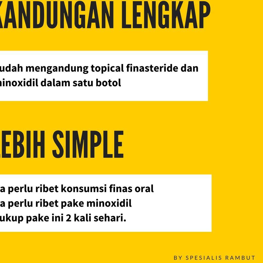 Terbaruϟ FINMIX (TOPICAL FINASTERIDE + MINOXIDIL) SPESIALIS RAMBUT