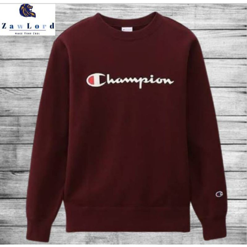 (Campus) Champion Hoodie & Crewneck Script Logo | SWEATER CHAMPION | CHAMPION | HOODIE CHAMPION