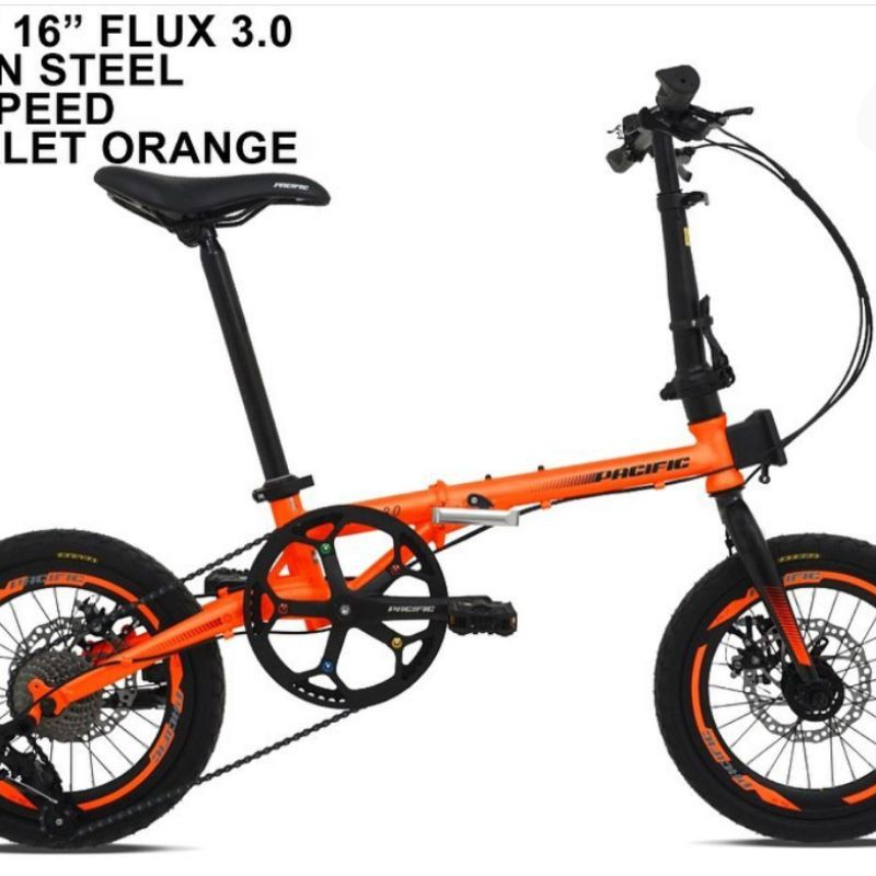 Sepeda Lipat Pacific Flux 3.0 16"