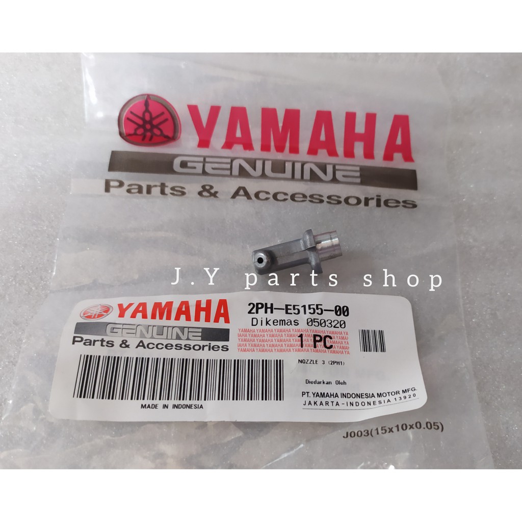 NOZZLE 3 LUBANG SEMPROTAN POMPA OLI KRUK KREK AS MIO M3 S Z SOUL GT FINO XRIDE X RIDE GEAR 125 FREEGO FREE GO FAZZIO ORI YGP 2PH-E5155-01