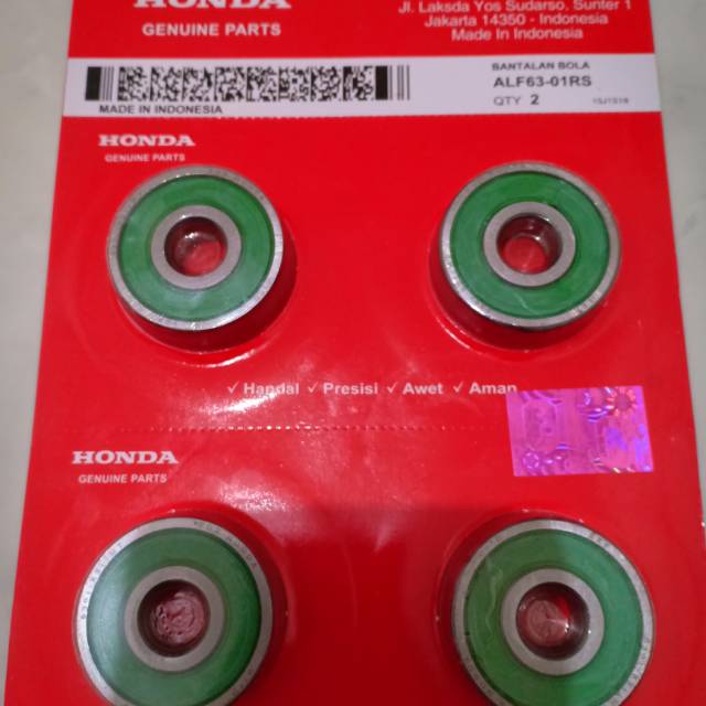 Lahar /bearing 6301 2rs,harga di itung 1 pc