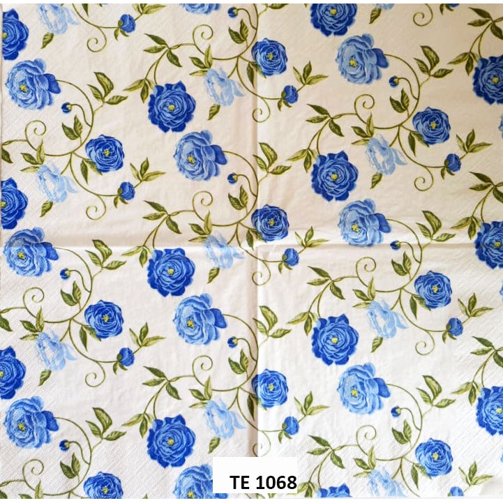Tisu  Napkin Kerajinan  Decoupage Eropah 33X33 CM TE 1068 TTS