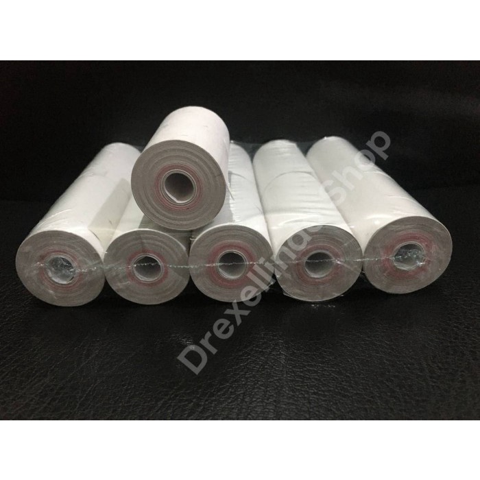 

kertas- kertas struk printer thermal bluetooth 58x30 mm 10 roll -kertas.