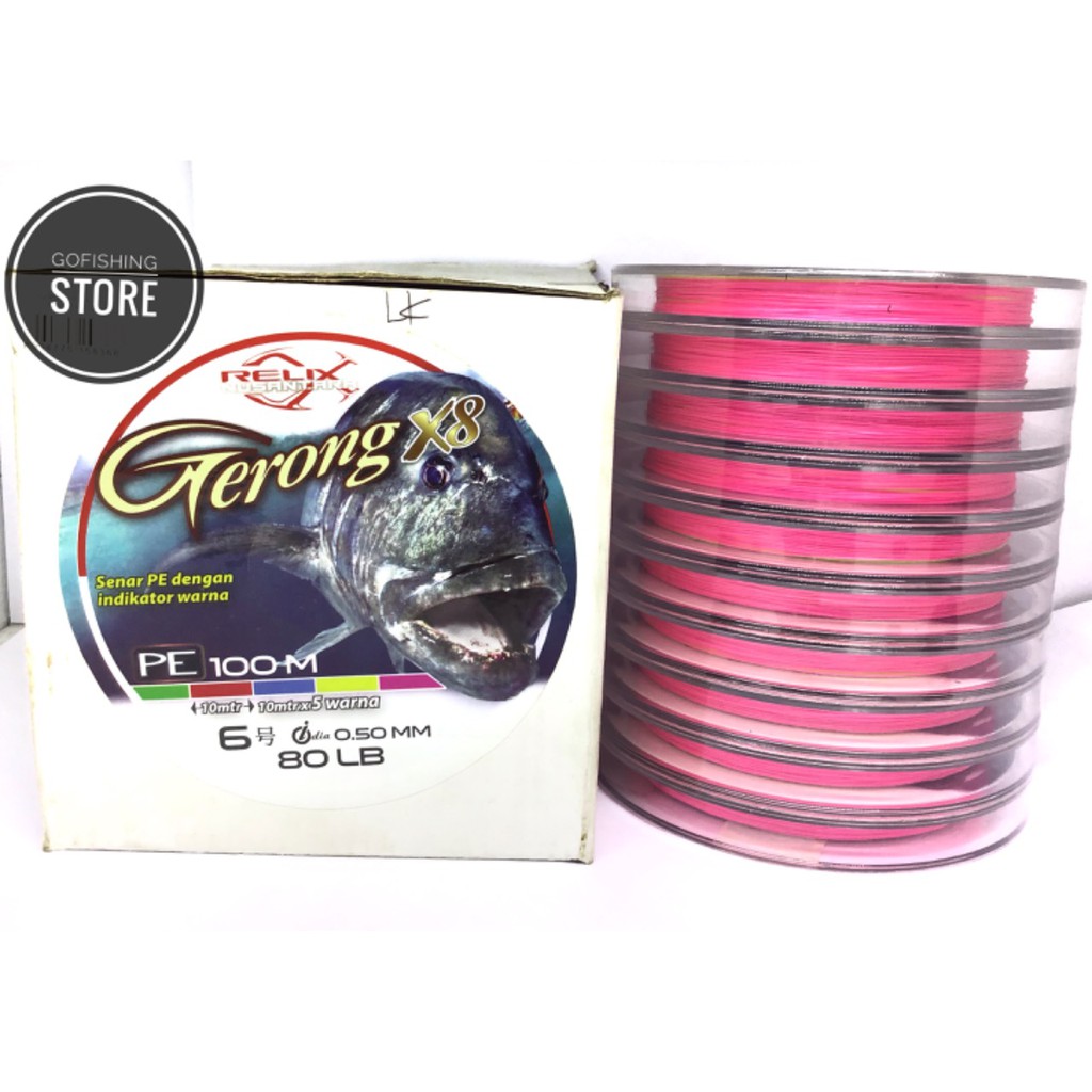 Pe Relix Gerong X8 100m