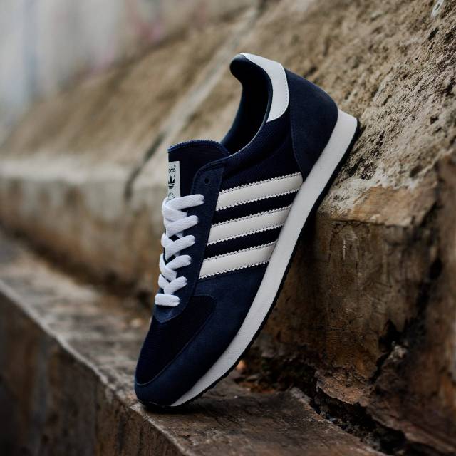 ADIDAS ZX RACER NAVY WHITE
