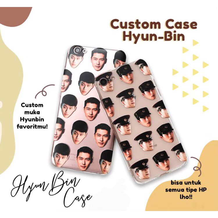 Casing Hp Hyun Bin Korea | Custom Case Iphone, Samsung, oppo