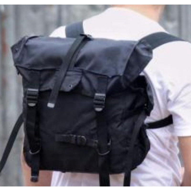 TAS RANSEL T 45 STANDAT TNI WARNA HITAM