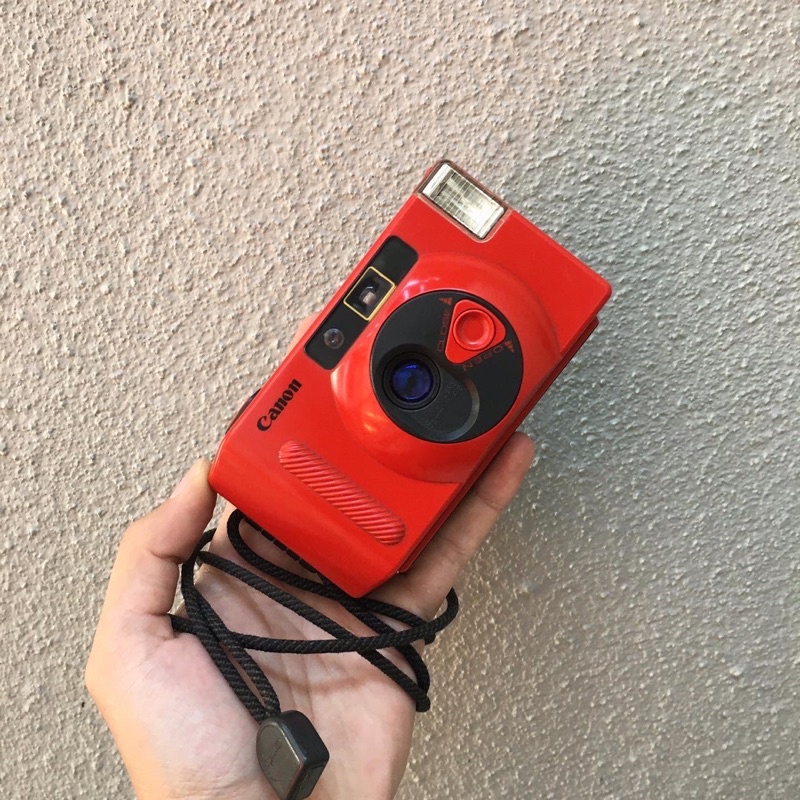 kamera analog 35mm CANON SNAPPY S RED EDITION RARE ITEM