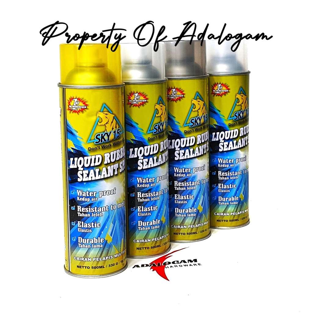 SKY 15 Semprotan Anti Bocor Rembes Liquid Rubber Selant Spray Anti Air