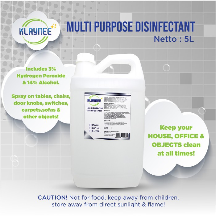 Klaynee - Multi Purpose Disinfectant 5L