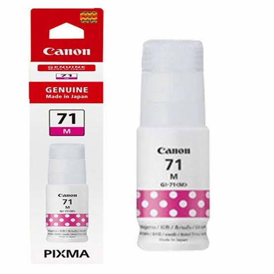 Tinta Canon 71 Magenta For Canon G1020 | G2020 | G3020 | G3060