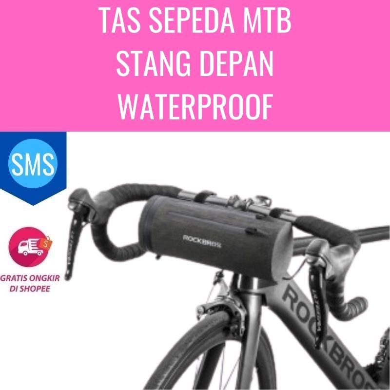 Tas Sepeda Stang Depan MTB Waterproof Aksesoris Sepeda