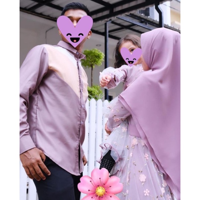 RUDEYA Khimar dan pashmina la fleur