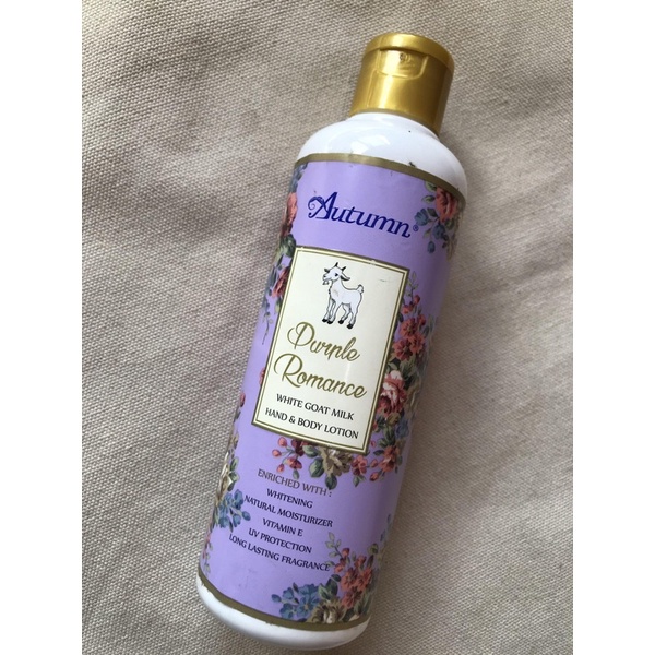 PROMO AUTUMN HAND &amp; BODY LOTION PURPLE ROMANCE 250ML