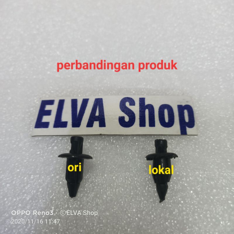 ori rivet baut klip kancing body plastik yamaha nmax universal