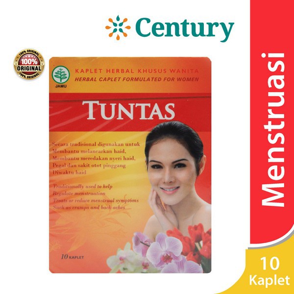 Pil Tuntas 1 pack isi 10 kaplet / Memperlancar Haid / Menstruasi / terlambat datang bulan