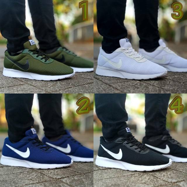 Nike Tanjun Pria. grade Ori, gratis Kaos Kaki