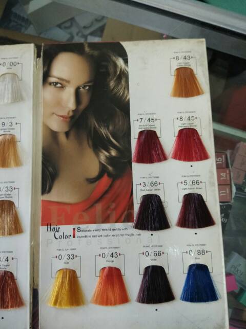 Felice hair color