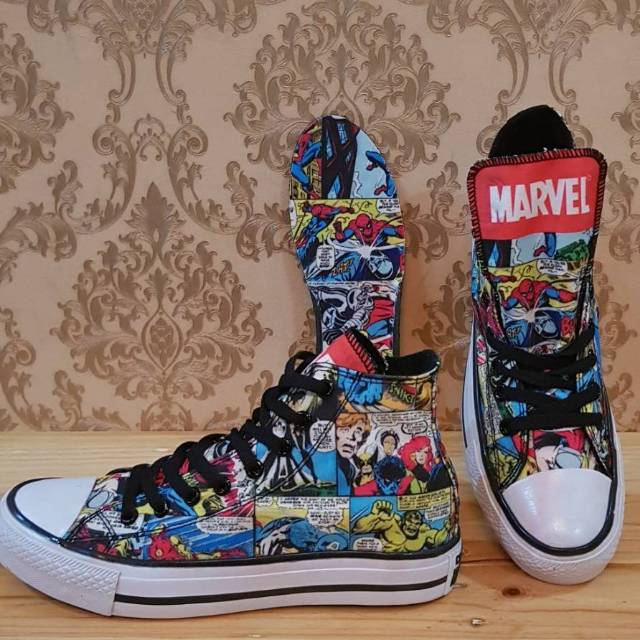 converse x marvel
