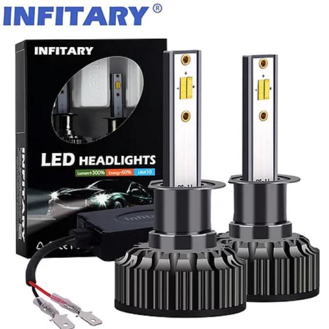 STAR SELLER H1 INFITARY A6; 3 WARNA 3000K;4300K;6500K; LED LAMPU MOBIL #3