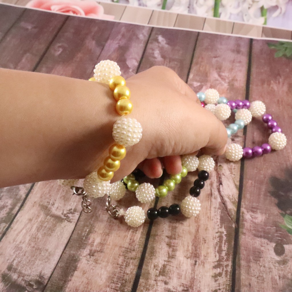 Gelang 'Manik Berry  Gelang Handmade Terbaru aksesories Wanita By Tokopelanginicer