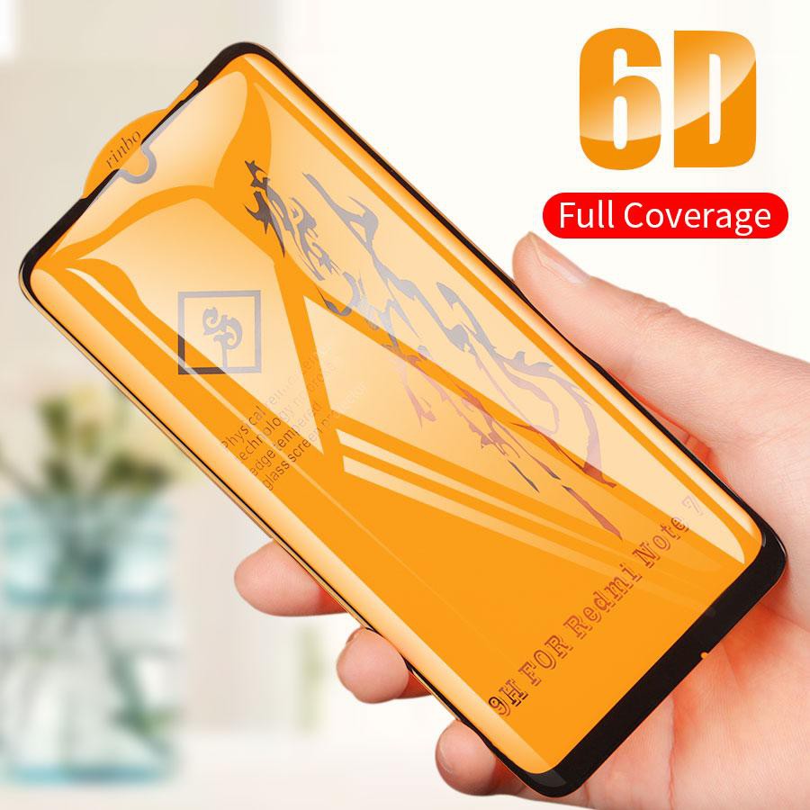 Tempered Glass Kaca  6D REALME C2 Anti Gores Full Cover Screen Guard Full Lem