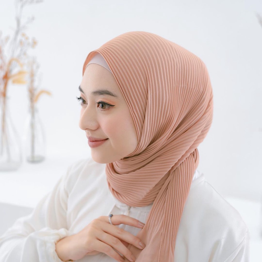 (TERLARIS) KERUDUNG PASHMINA PLISKET/ JILBAB PASHMINA PLISKET/ JILBAB TERBARU 2021/ JILBAB TERMURAH 