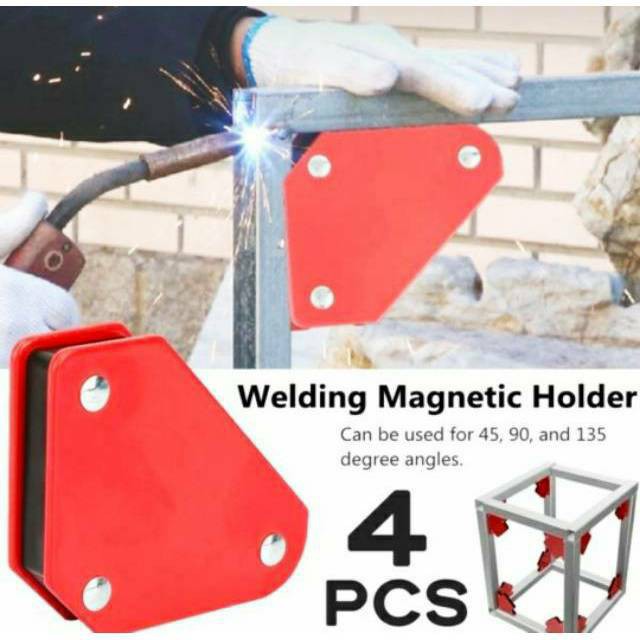 KDK Siku Las Magnet 2&quot; 2 inch Set 4 Pcs Mini / Siku Las Magnet Holder Smart Welding Magnet Sikulas 2&quot; 2 Inch Set 4pcs