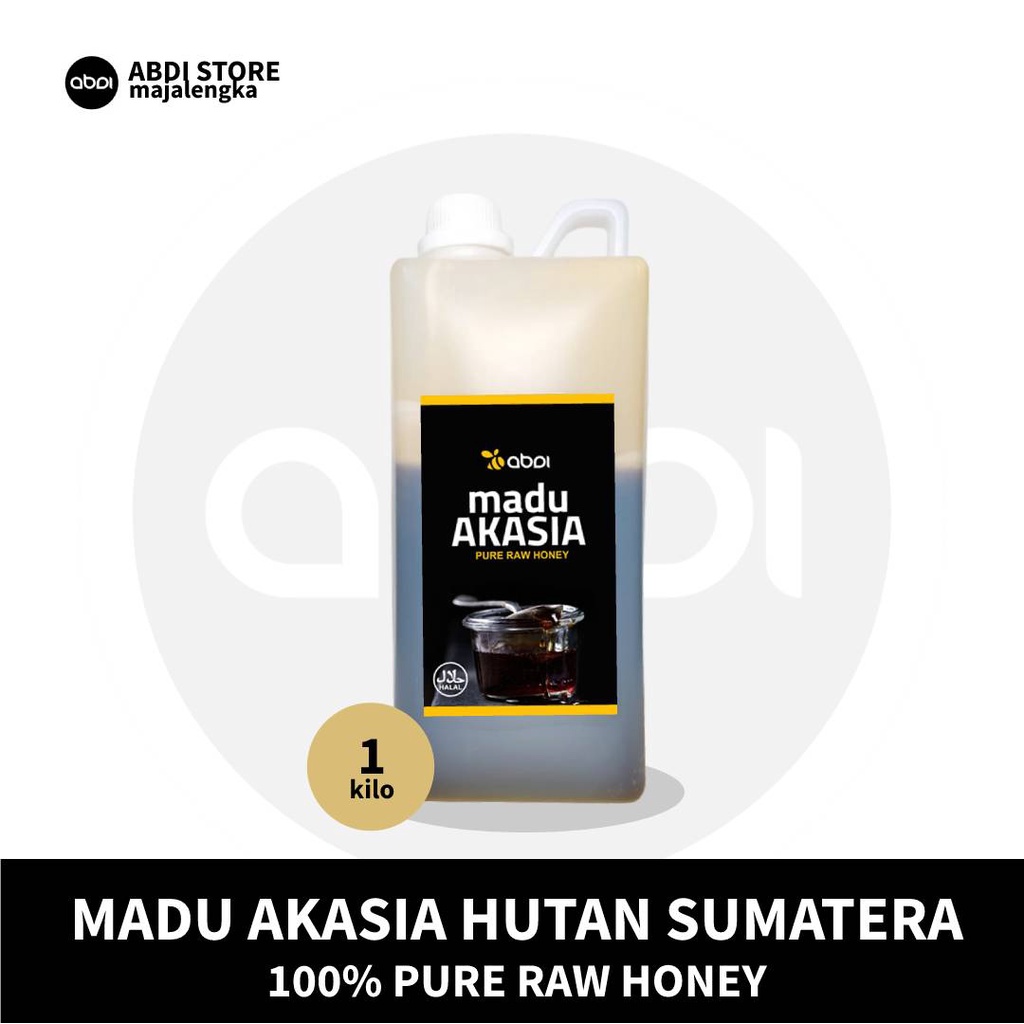 

Madu Murni ASLI [1kg] Nektar Akasia Sumatra 100% Pure Raw Honey