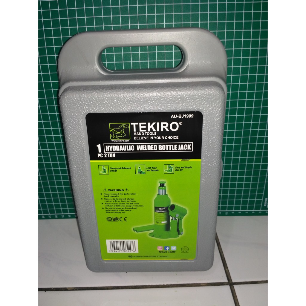 TEKIRO - DONGKRAK BOTOL 2 TON - DONGKRAK MOBIL HYDRAULIC - ORIGINAL