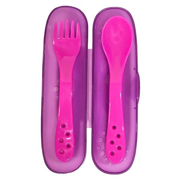 Lucky baby Skoop suction Spoon and Fork