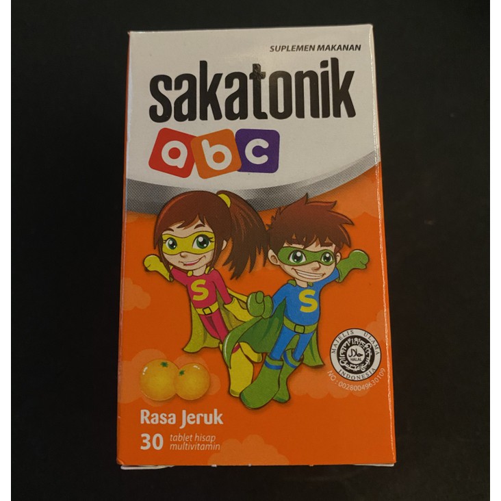 Sakatonik ABC rasa jeruk isi 30