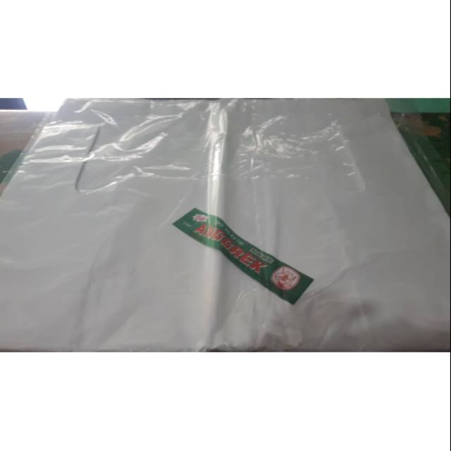 Kresek Anggrek Jumbo Tebal uk. 50x75 cm Putih / Kresek Anggrek Jumbo Tebal / Kresek Layangan
