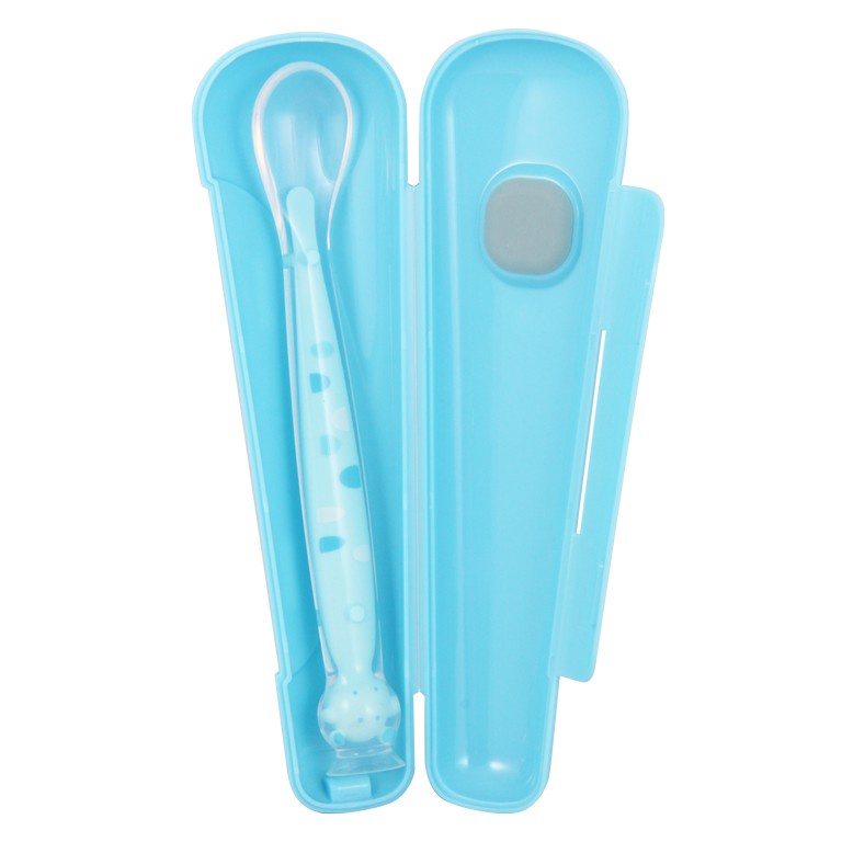 Babyqlo Silicobne Baby Spoon BQ-SP8002 - Sendok Makan silicone