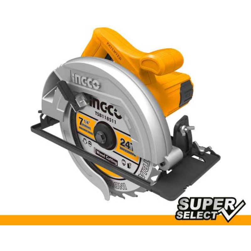 Ingco Mesin Circular Saw 1400W (SS) CS18538