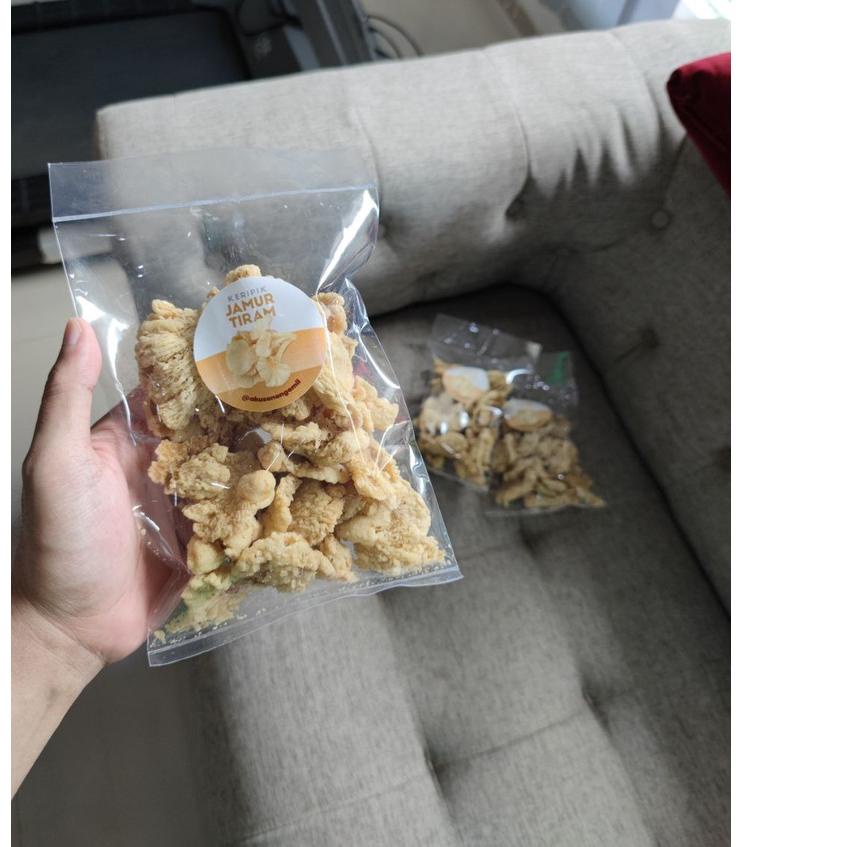 

⇰ KERIPIK JAMUR TIRAM CRISPY | KERIPIK SAYUR BUAH PREMIUM ↪