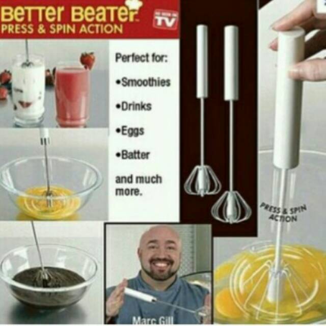 BETTER BEATER (1 SET ISI 2PC BESAR DAN KECIL)