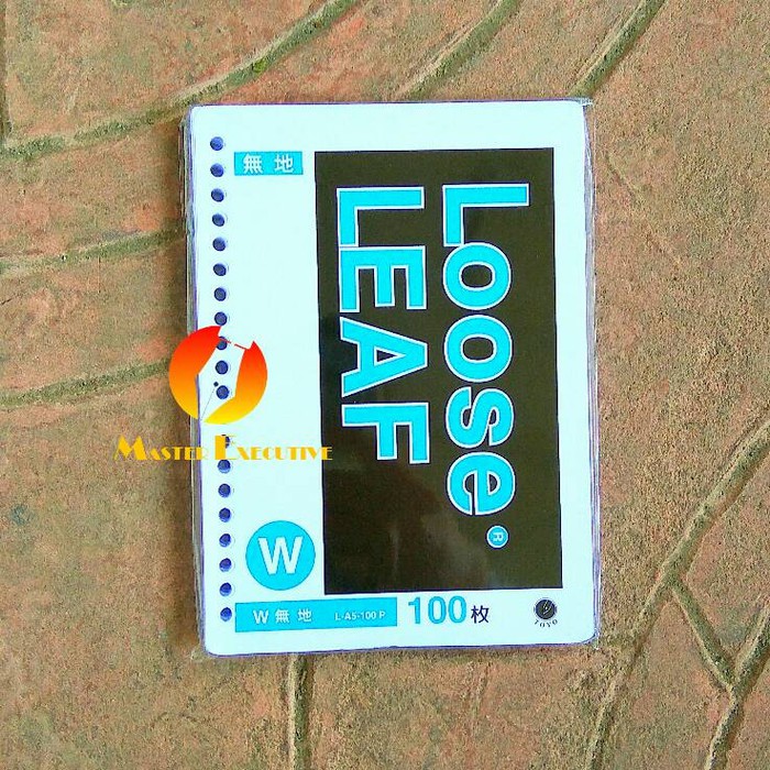 

Order Langsung Toyo A5 100 lbr Polos isi Loose Leaf / Kertas Refill Binder 20 Holes Terlaris