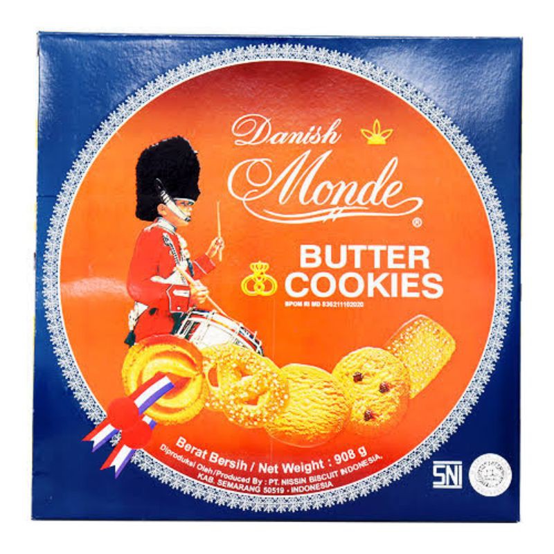 

MONDE BUTTER COOKIES 908GR | BISKUIT | KUE KALENG