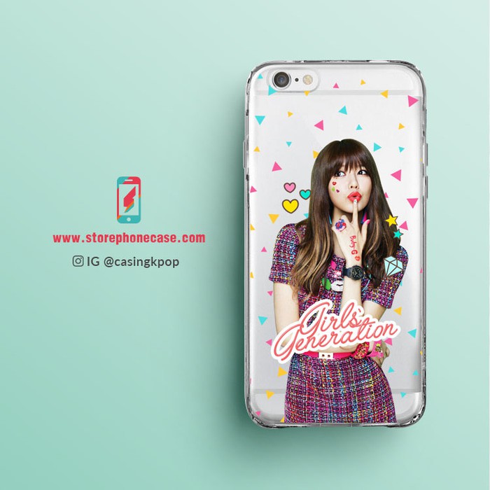 Casing Handphone KPOP SOO YOUNG SNSD GIRLS GENERATION BABY G CLEAR