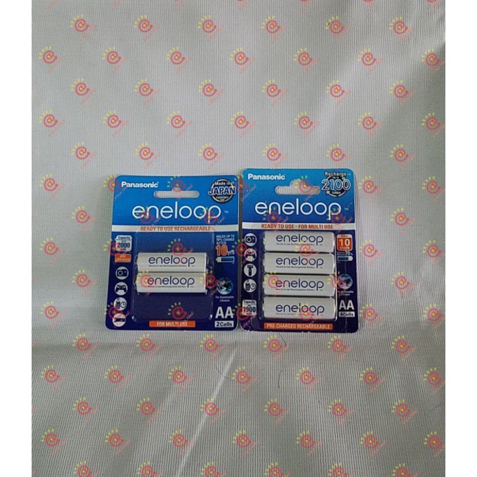 Baterai Eneloop AA Rechargeable Isi Ulang / Baterai Recharge AA Eneloop