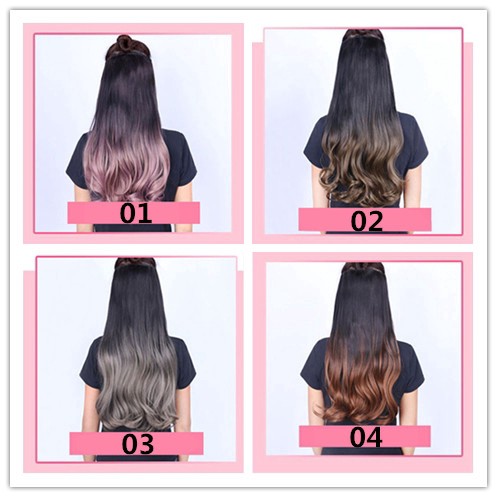 Wig Rambut  Palsu Wanita Model  Keriting Gelombang 