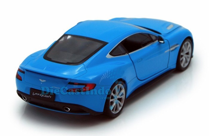 Nex Welly Aston Martin Vanquish Biru 1:24
