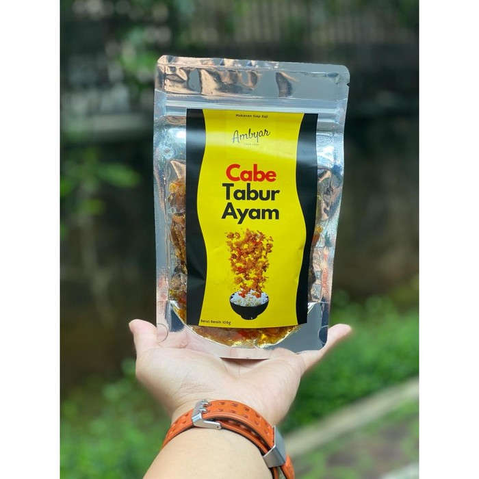 

Jual Makanan Siap Saji "CABE AMBYAR" Cabe Tabur Ayam. Terlaris