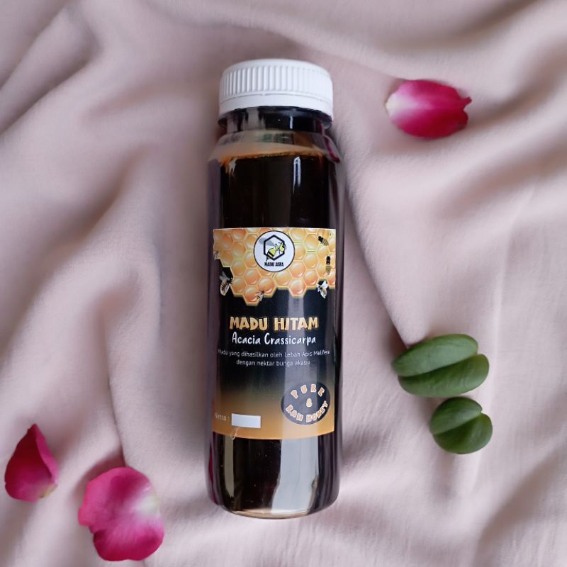 

Madu Asfa / madu hitam melifera / madu akasia carva full nektar dan bersanad 320 gr