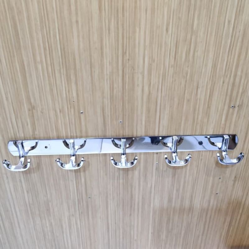 GANTUNGAN BAJU,KAPSTOK STAINLESS,GANTUNGAN KAMAR MANDI
